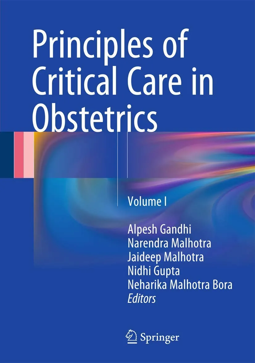 Principles of Critical Care in Obstetrics | Volume 1 | Hardcover