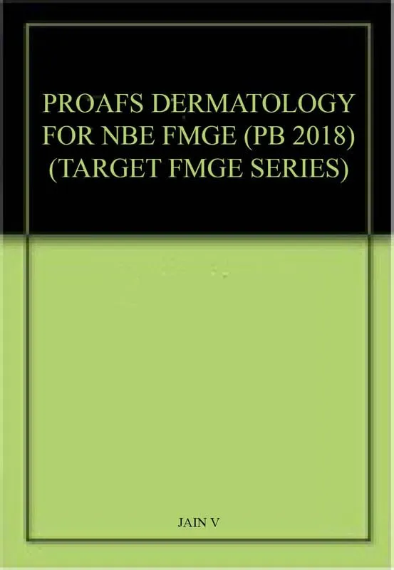 Proafs Dermatology For Nbe Fmge Target Fmge Series | Paperback
