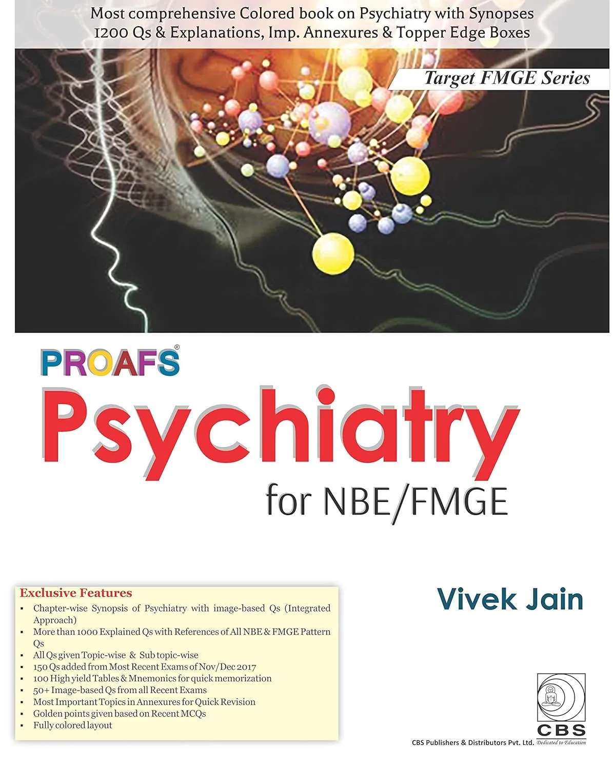 Proafs Psychiatry for NBE/FMGE | Paperback