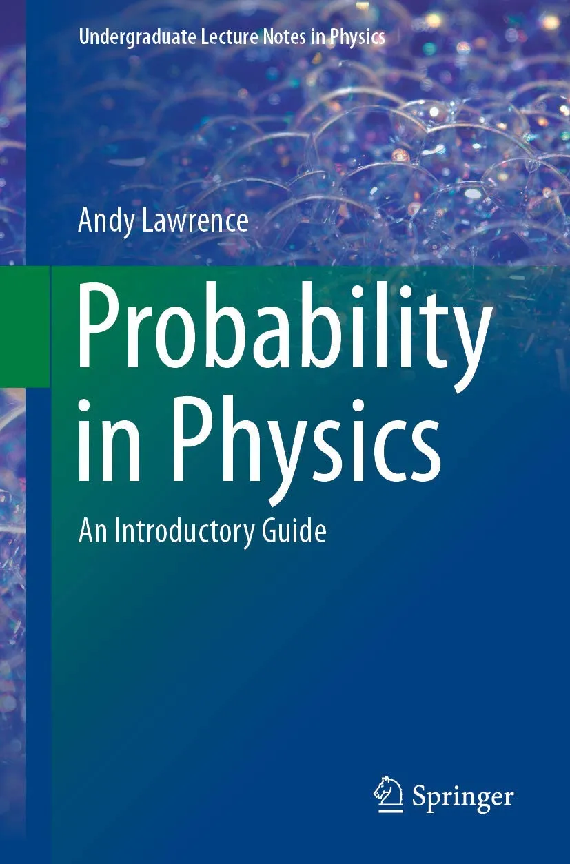 Probability In Physics An Introductory Guide | Paperback