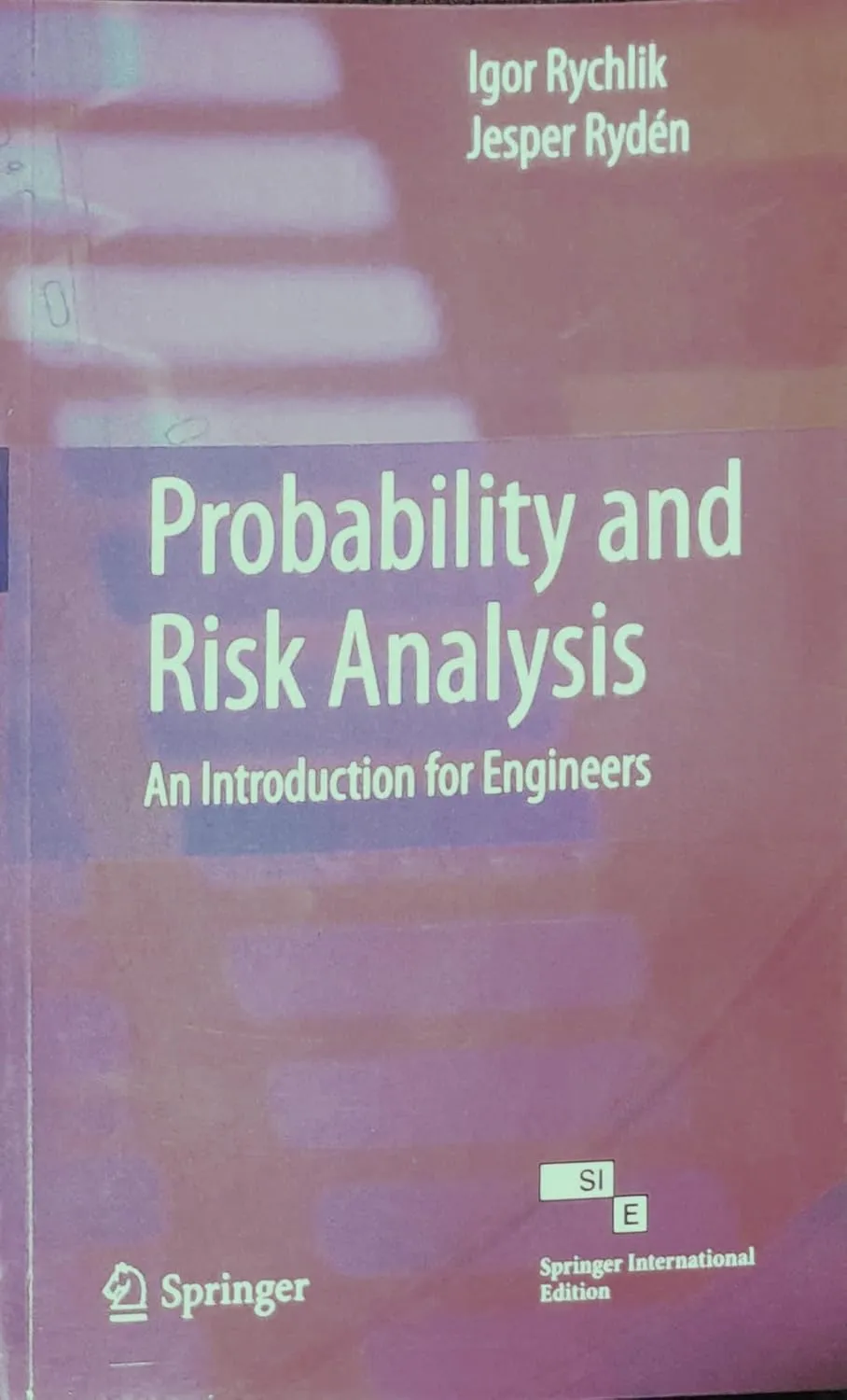 Probability and Risk Analysis An Introduction for Engineers | Paperback