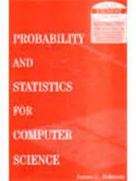 Probability and Statistics for Computer Science