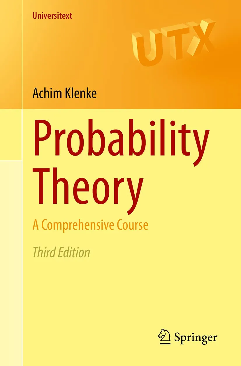 Probability Theory A Comprehensive Course Third Edition | Paperback