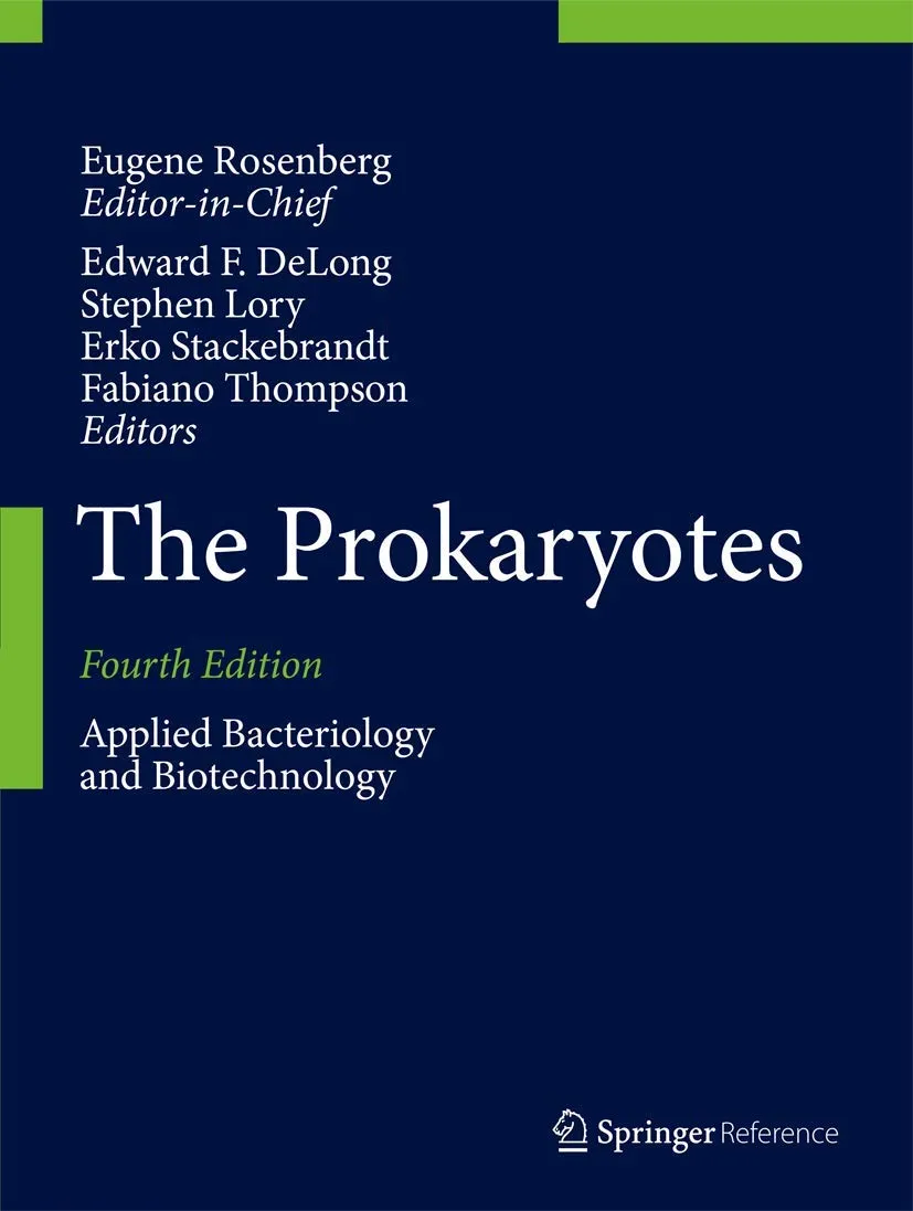 The Prokaryotes Applied Bacteriology and Biotechnology | 4th Edition | Hardcover
