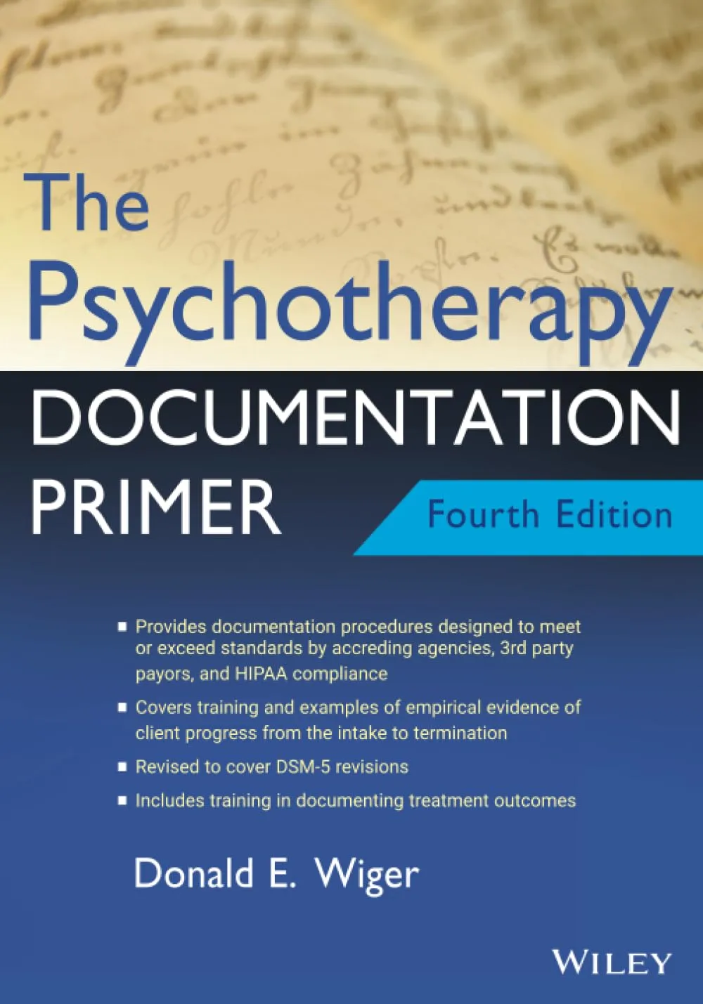 The Psychotherapy Documentation Primer 4th Edition | Paperback