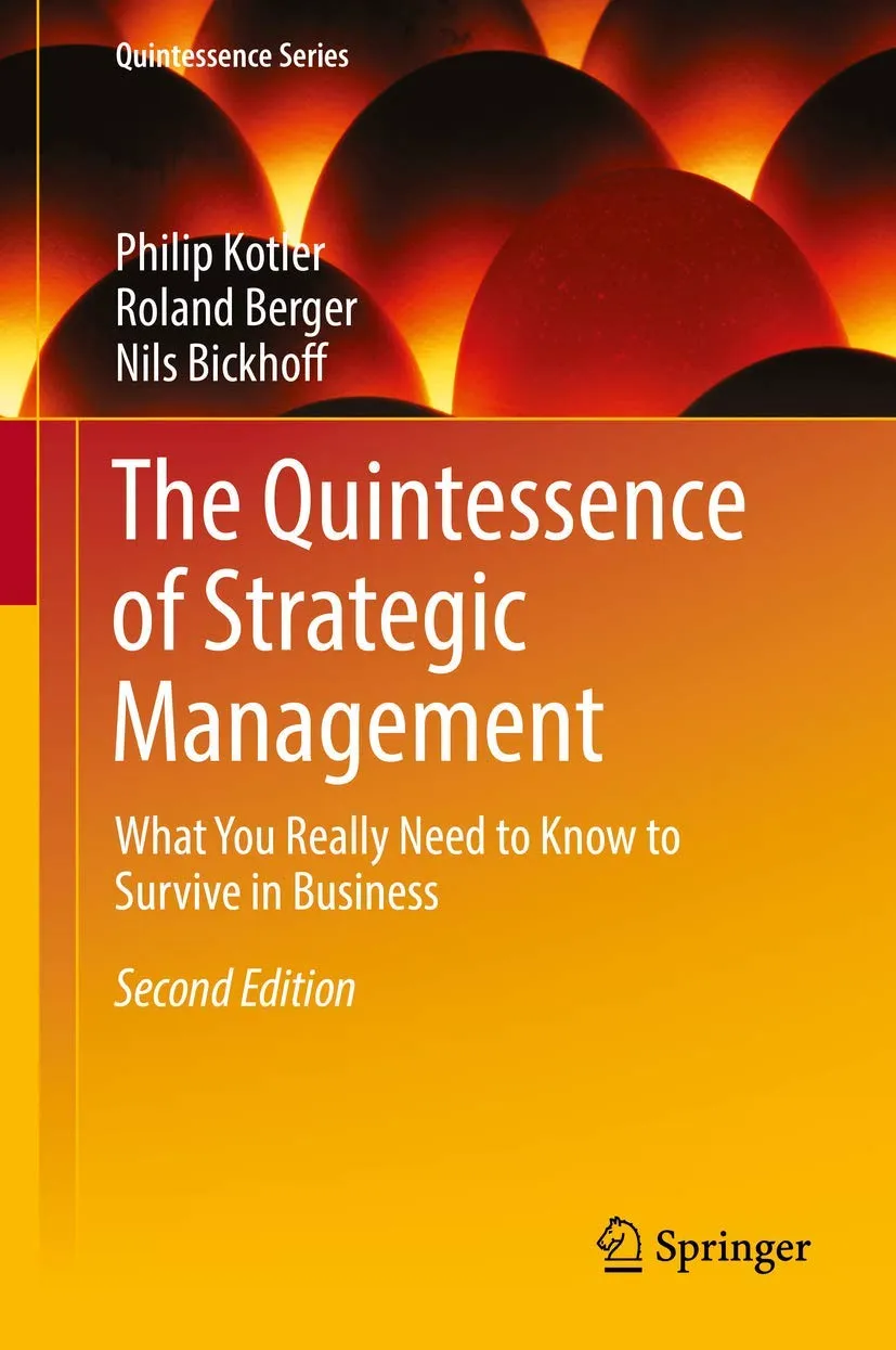 The Quintessence Of Strategic Management What You Really Need To Know To Survive In Business 2nd Edition | Hardcover