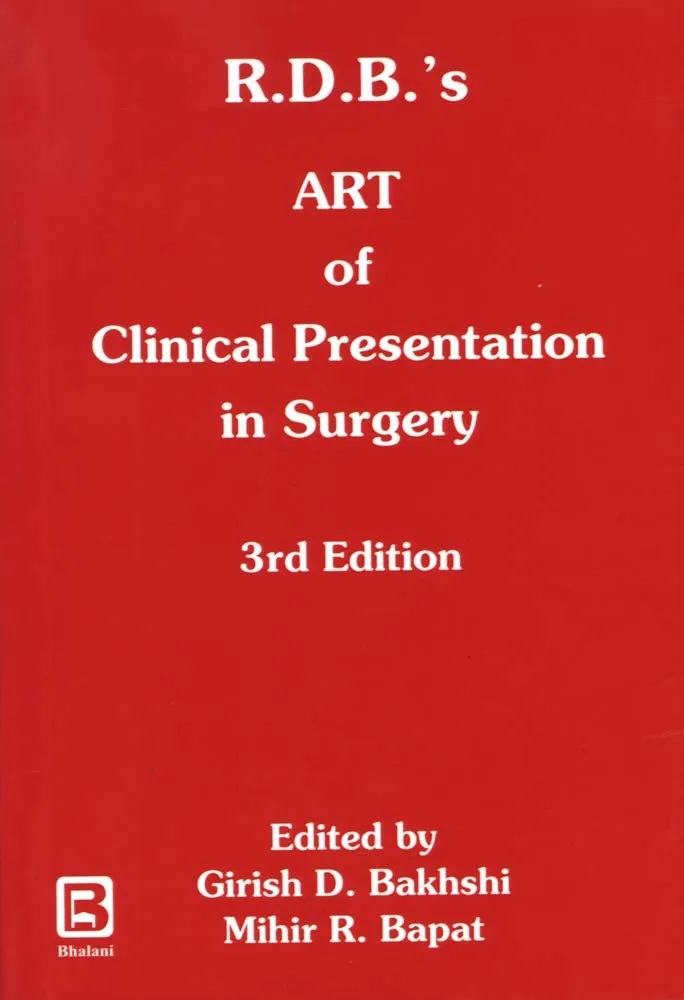 RDBS Art of Clinical Presentation In Surgery | Third Edition