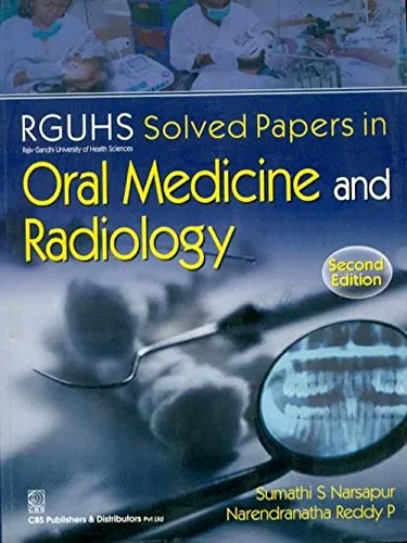 RGUHS Solved Papers in Oral Medicine and Radiology | 2nd Edition | Paperback