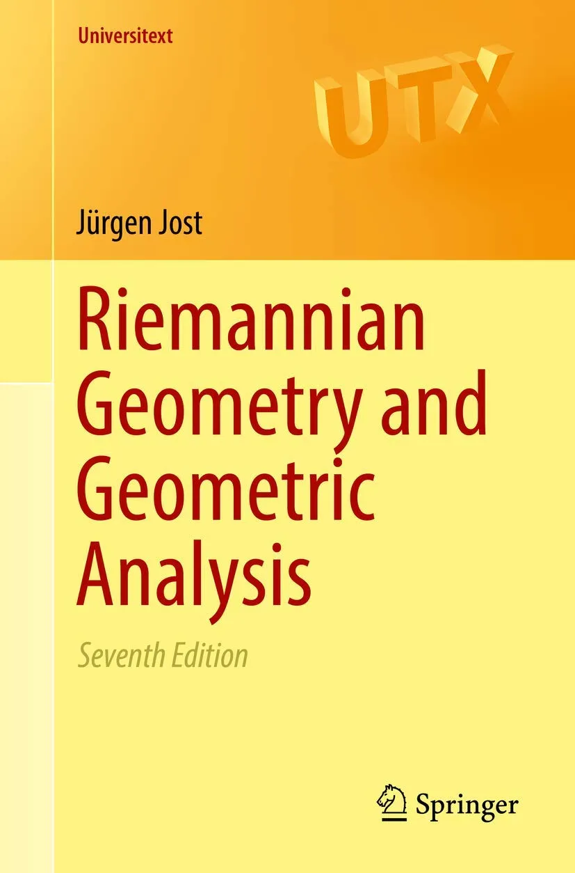 Riemannian Geometry And Geometric Analysis 7th Edition | Paperback