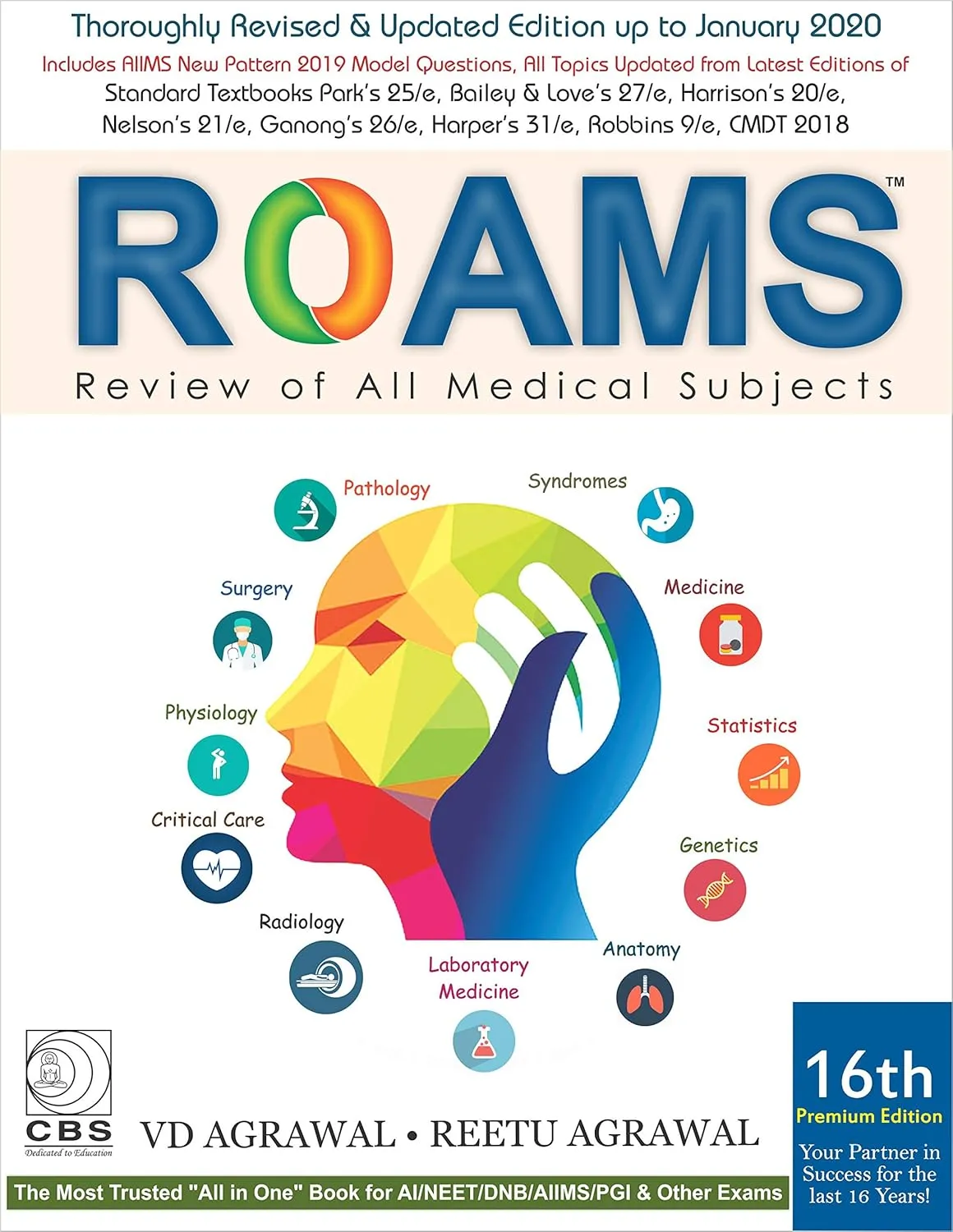 Roams Review Of All Medical Subjects | 16th Edition | Paperback