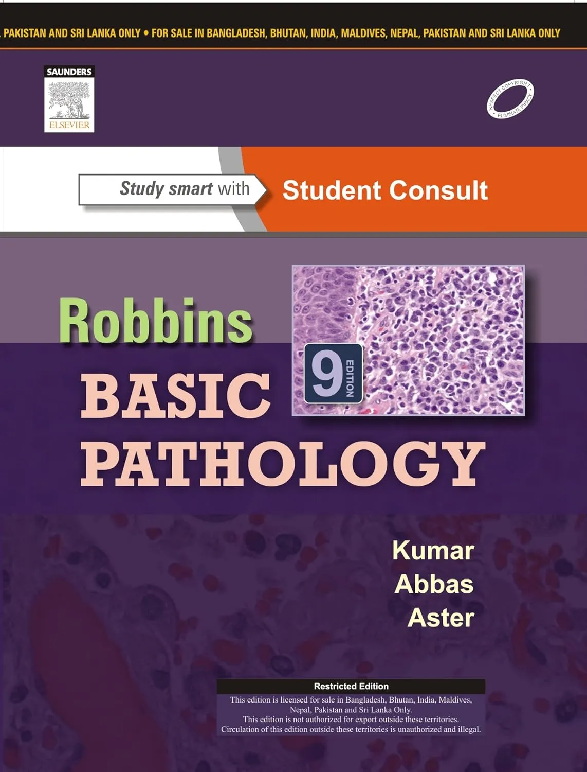 Robbins Basic Pathology | 9e | Hardcover