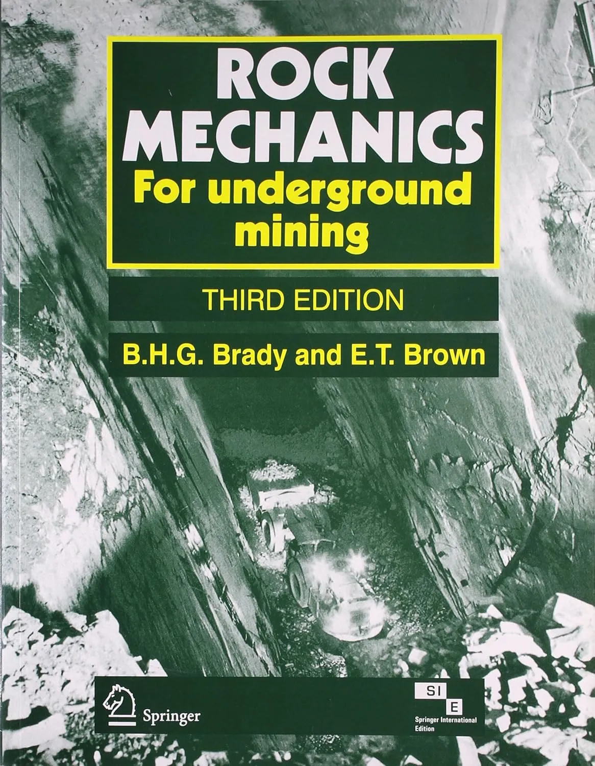 Rock Mechanics for Underground Mining | Third Edition | Paperback