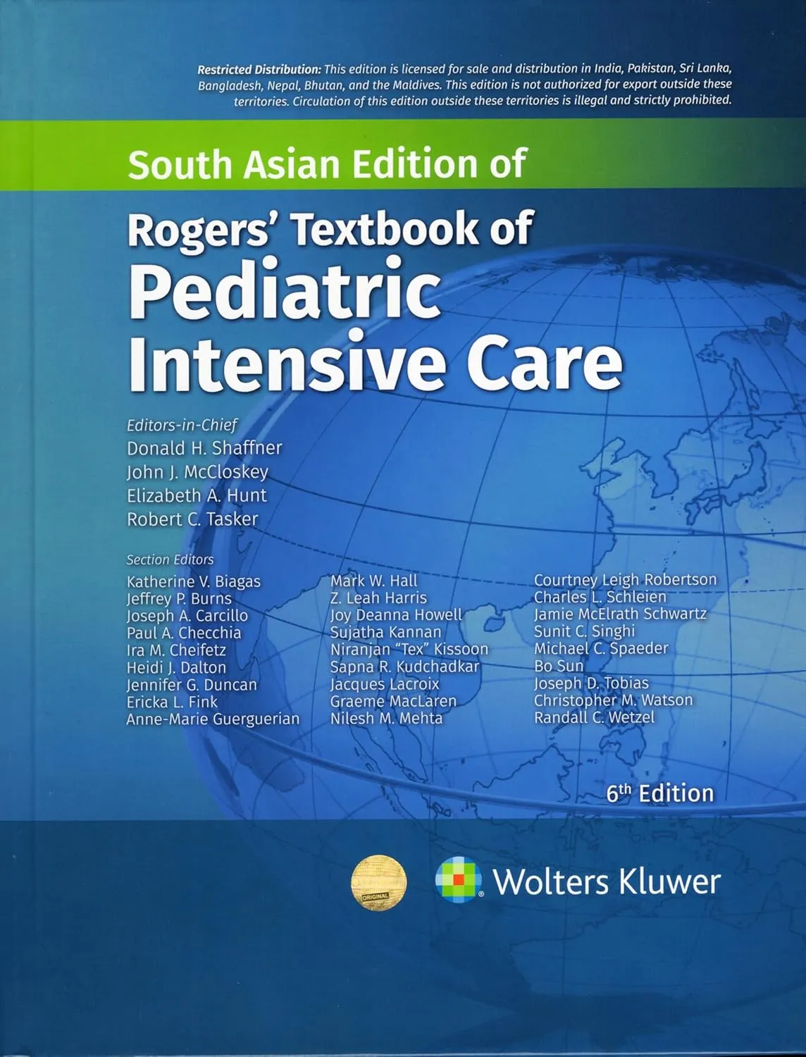 Rogers' Textbook of Pediatric Intensive Care | 6th Edition