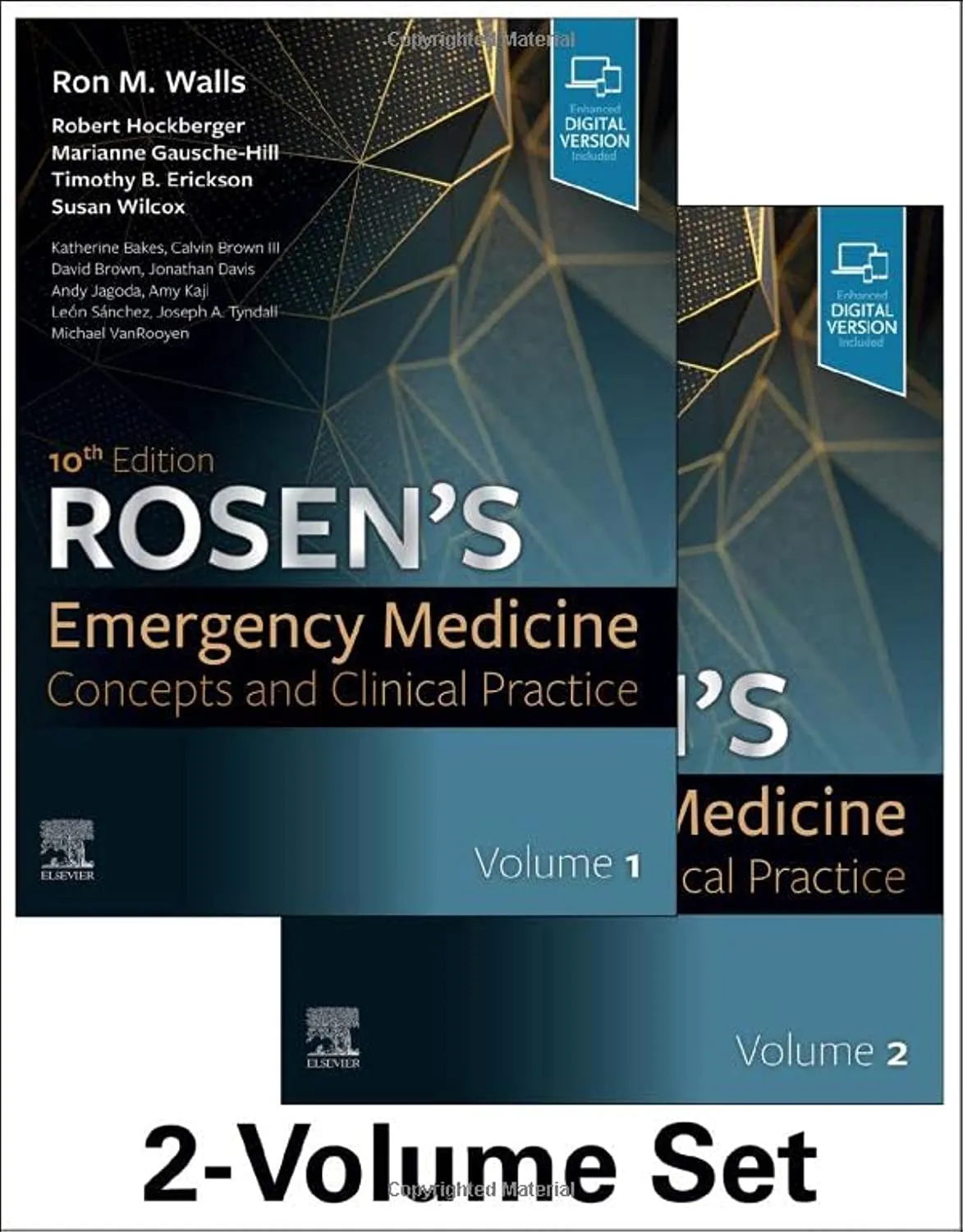 Rosens Emergency Medicine Concepts And Clinical Practice With Access Code 2 Vol Set 10th Edition | Hardcover