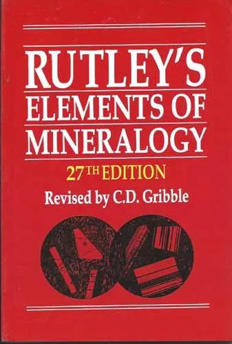 Rutley's Elements of Mineralogy | 27th Edition | Hardcover