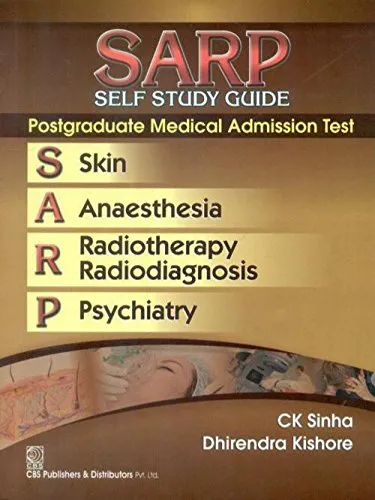 SARP - Self Study Guide Post Graduate Medical Admission Test Skin | Anaesthesia | Radiotherapy Radiodiagnosis | Psychiatry | 9e | Paperback