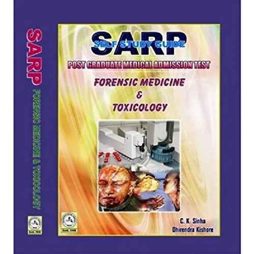 SARP- Self Study Guide Post Graduate Medical Admission Test Forensic Medicine and Toxicology | 7th Edition | Paperback