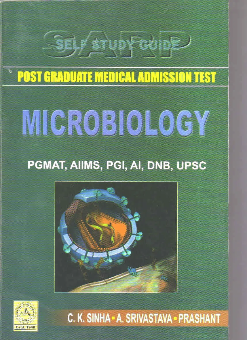 SARP- Self Study Guide Post Graduate Medical Admission Test Microbiology PGMAT | AIIMS | PGI | AI | DNB | UPSC | 5th Edition | Paperback