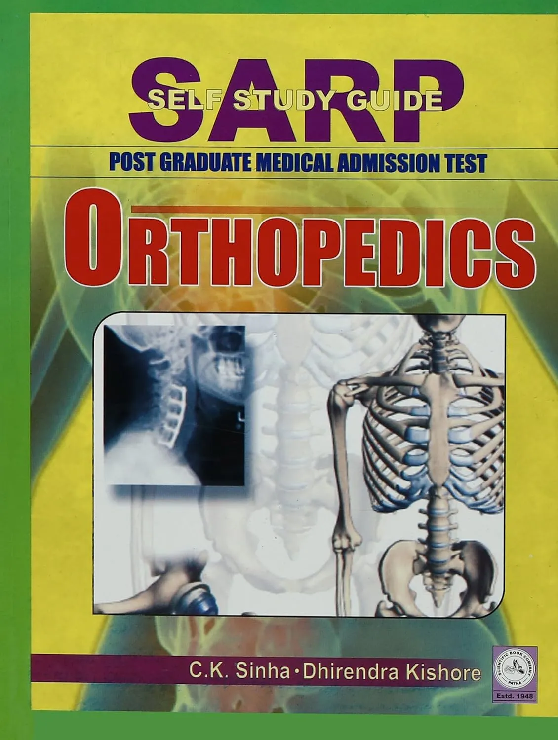 SARP- Self Study Guide Post Graduate Medical Admission Test Orthopedics | 8th Edition | Paperback