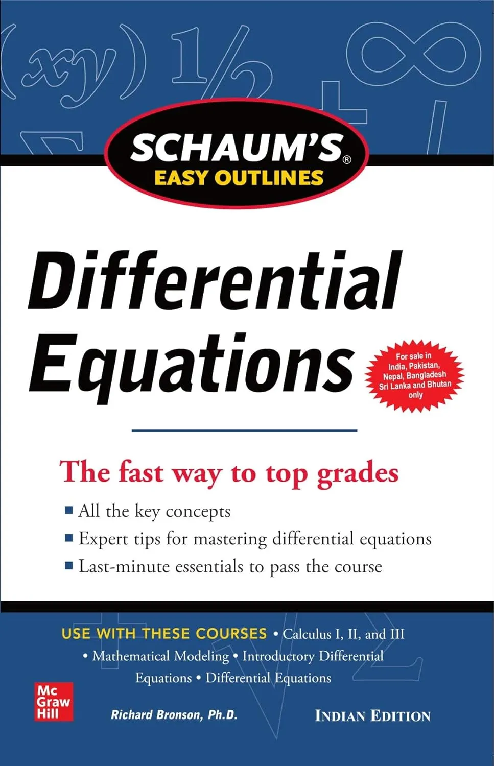 Schaum's Easy Outlines Of Differential Equations | Paperback