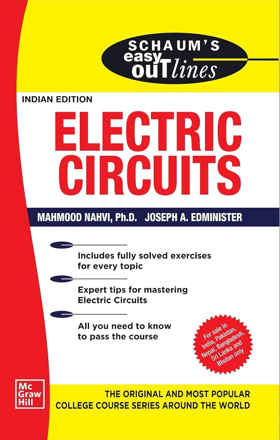 Schaum's Easy Outlines Electric Circuits | Paperback