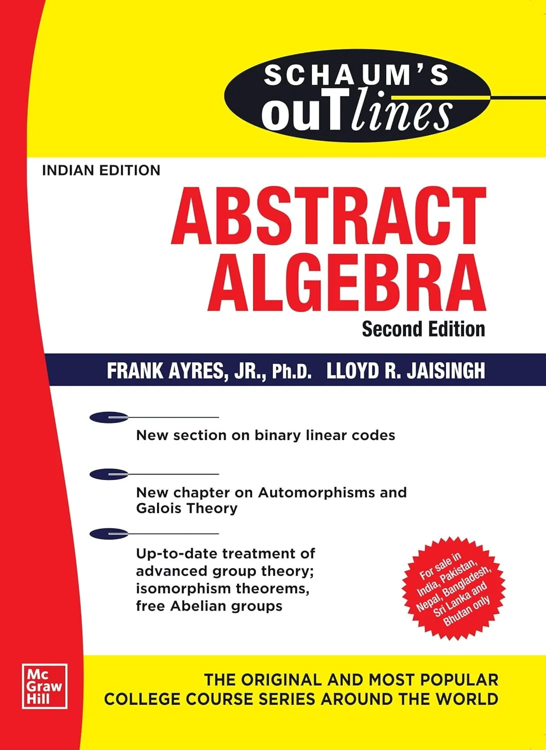 Schaum's Outline Of Abstract Algebra 2nd Edition | Paperback