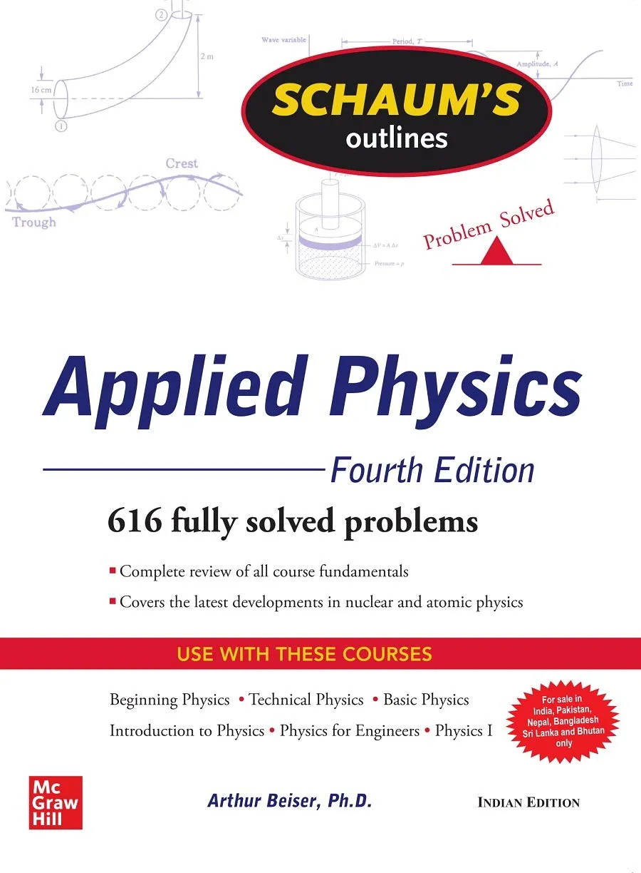 Schaum's Outline Of Applied Physics Problem Solved 4th Edition | Paperback