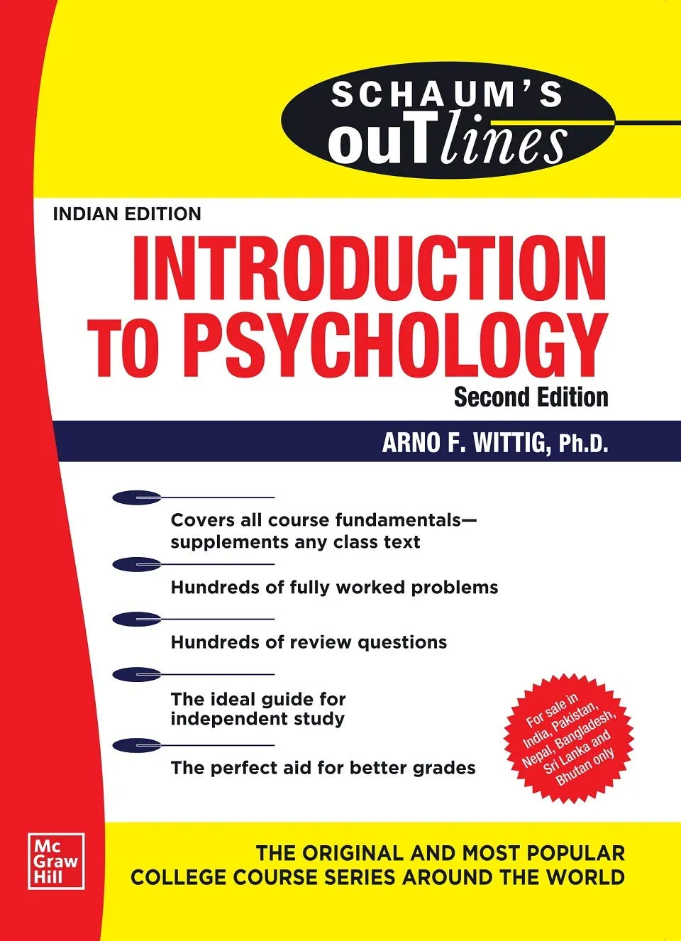 Schaum's Outline Of Introduction To Psychology | 2nd Edition | Paperback