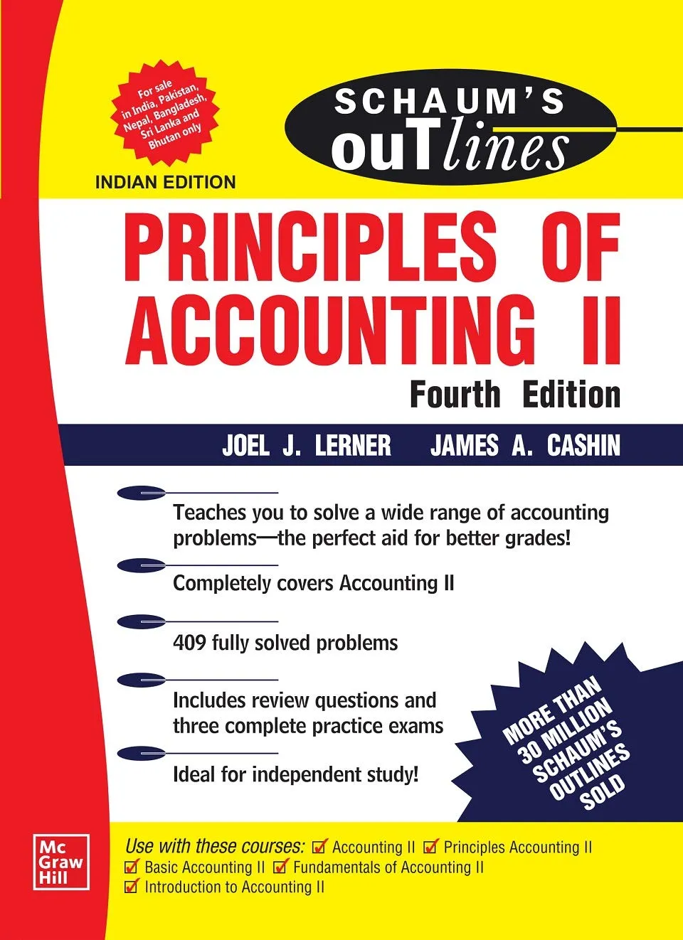 Schaum's Outline Of Principles Of Accounting Ii 4th Edition | Paperback