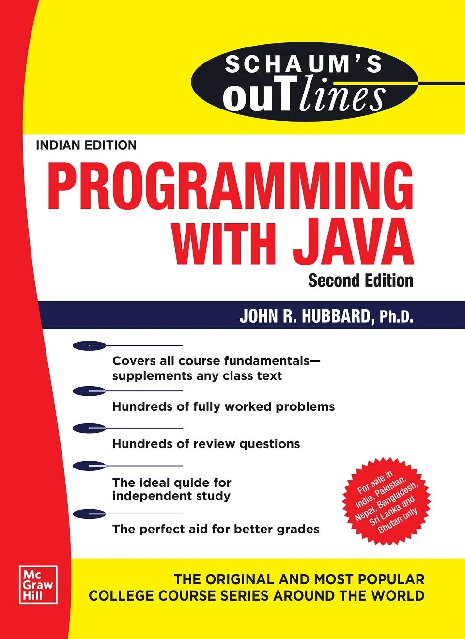 Schaum's Outline Of Programming With Java 2nd Edition | Paperback