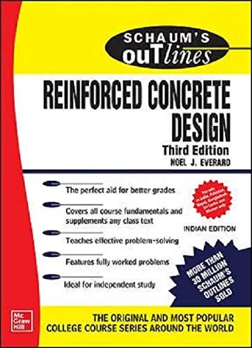 Schaum's Outline Of Reinforced Concrete Design Third Edition | Paperback