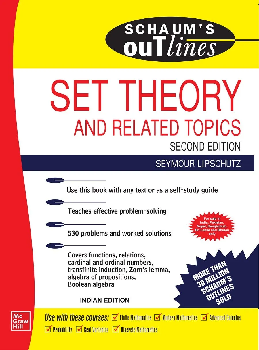 Schaum's Outline Of Set Theory And Related Topics 2nd Edition | Paperback