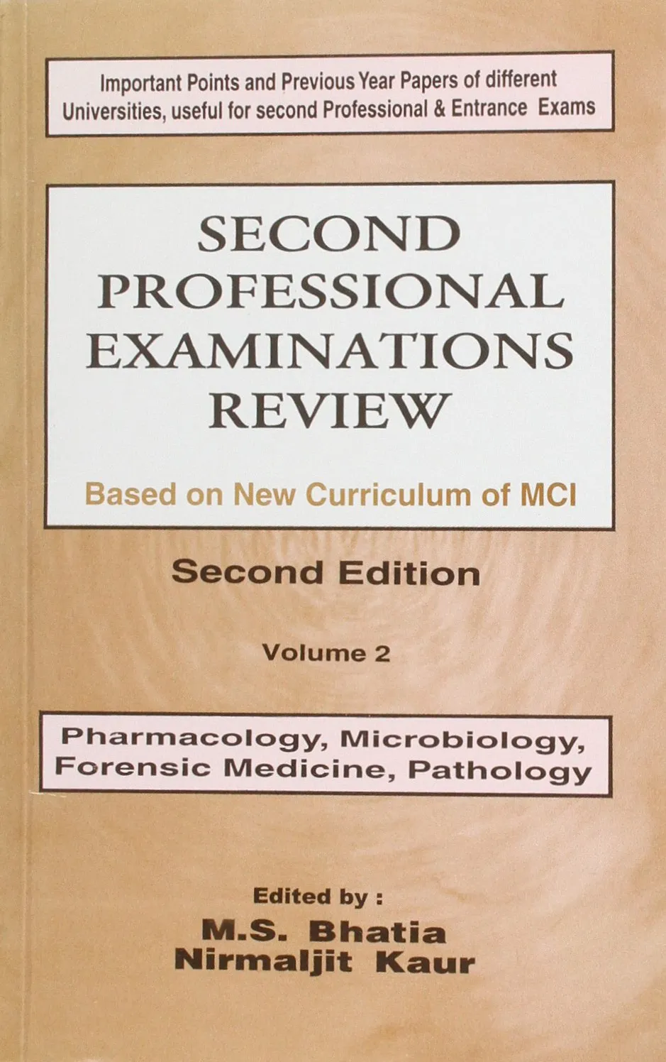 Second Professional Examinations Review | Volume II - (Pharmacology | Microbiology | Forensic Medicine | Pathology | 2nd Edition