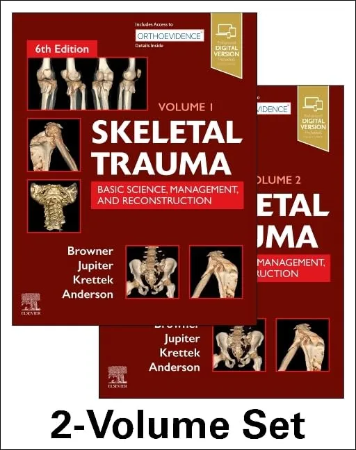 Skeletal Trauma Basic Science Management And Reconstruction 2 Vol Set 6th Edition | Hardcover