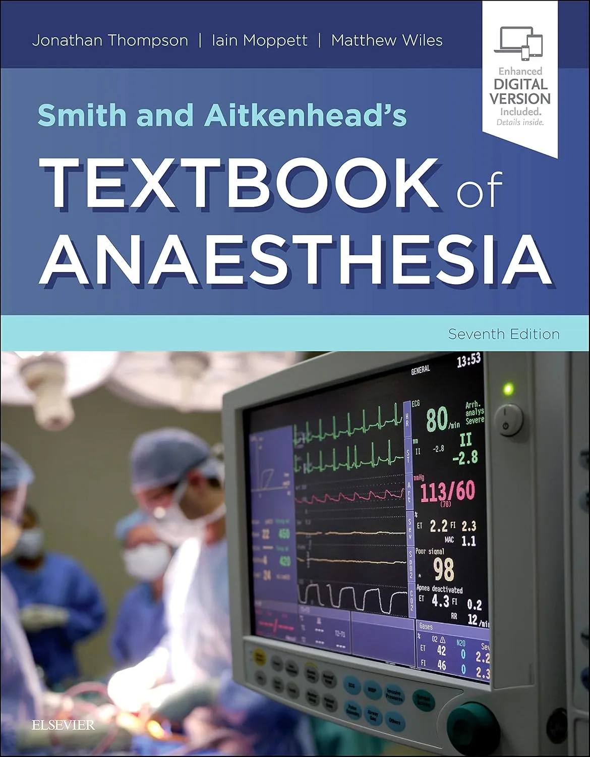 Smith and Aitkenhead's Textbook of Anaesthesia | 7th Edition | Paperback