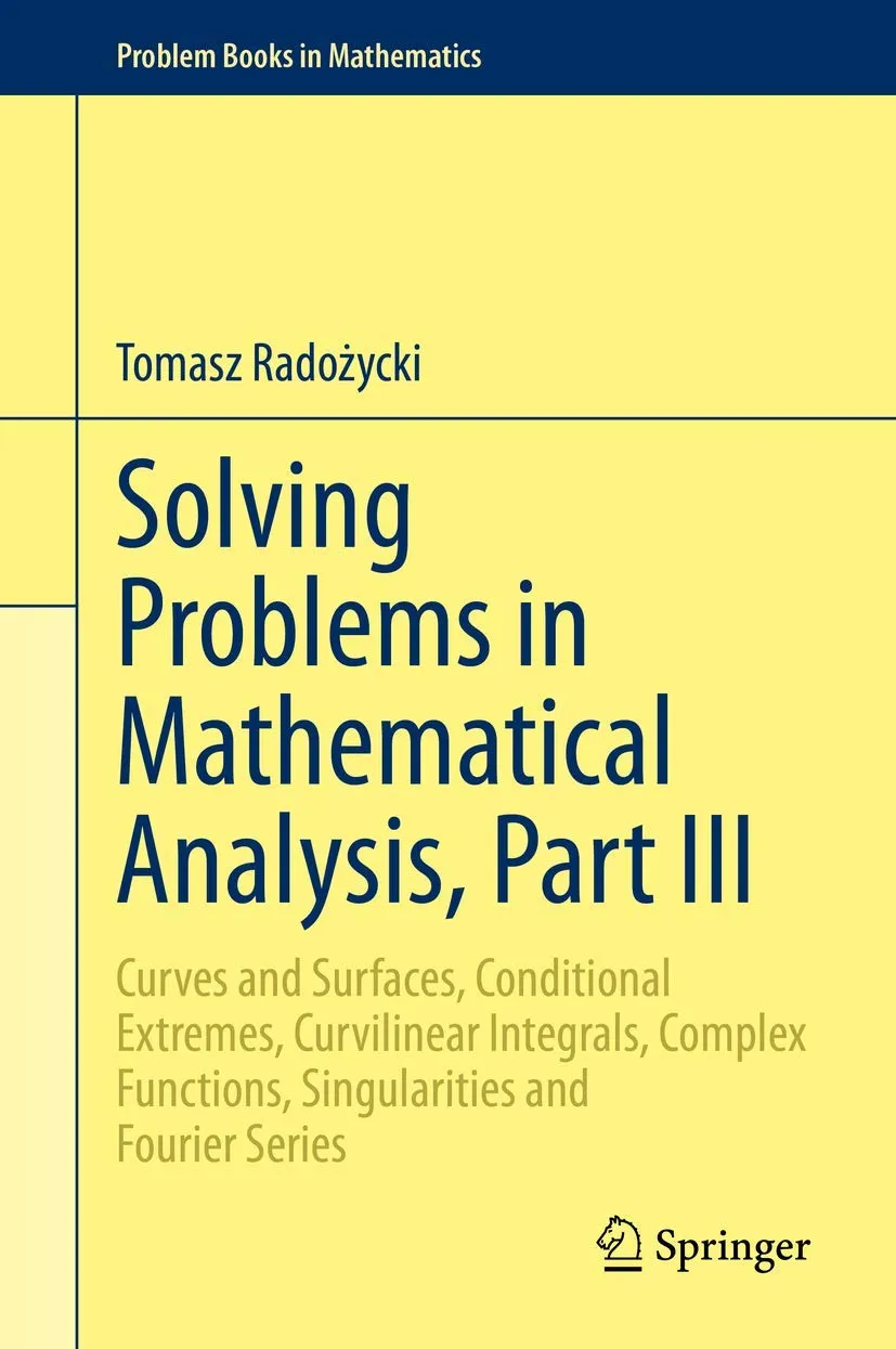 Solving Problems In Mathematical Analysis Part 3 | Hardcover