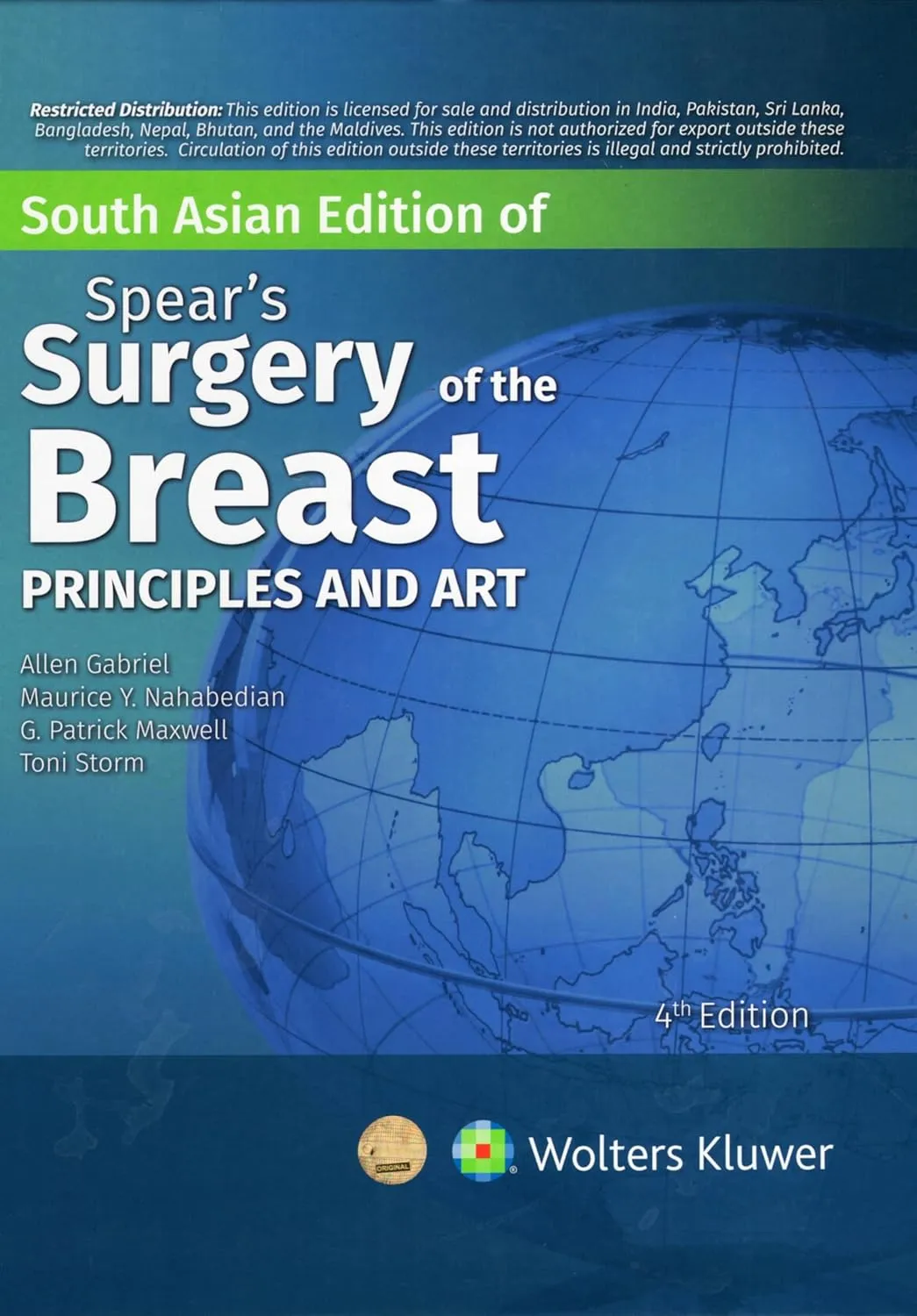 Spears Surgery Of The Breast Principles And Art | 4th Edition (Sae) | Hardcover
