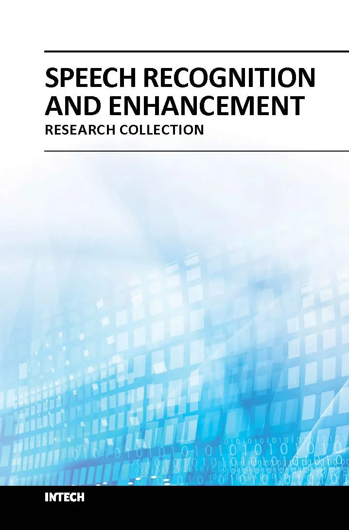 Speech Recognition and Enhancement | Hardcover