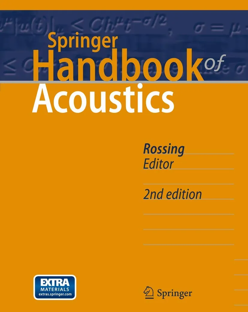 Springer Handbook of Acoustics | 2nd Edition | Hardcover