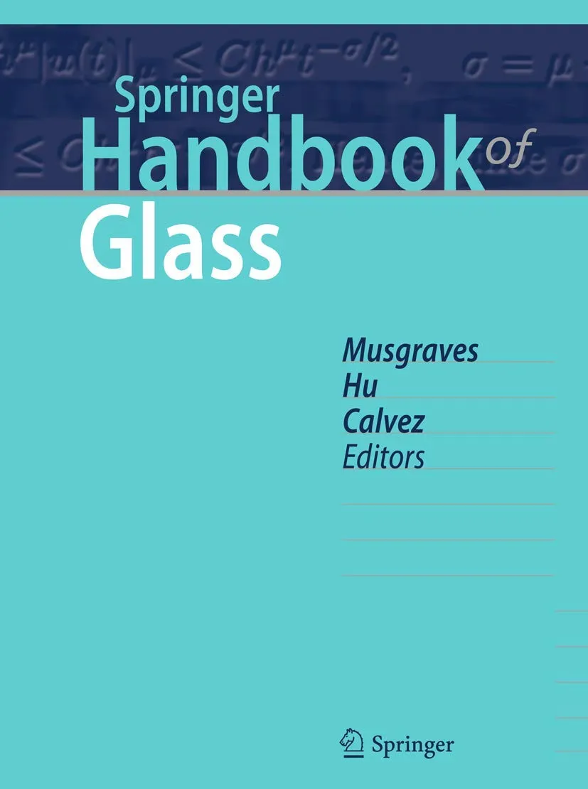 Springer Handbook Of Glass | Hardcover