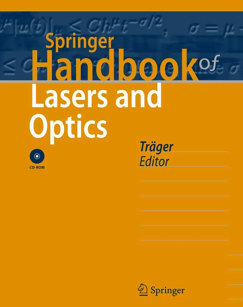 Springer Handbook of Lasers and Optics | With CD | Hardcover