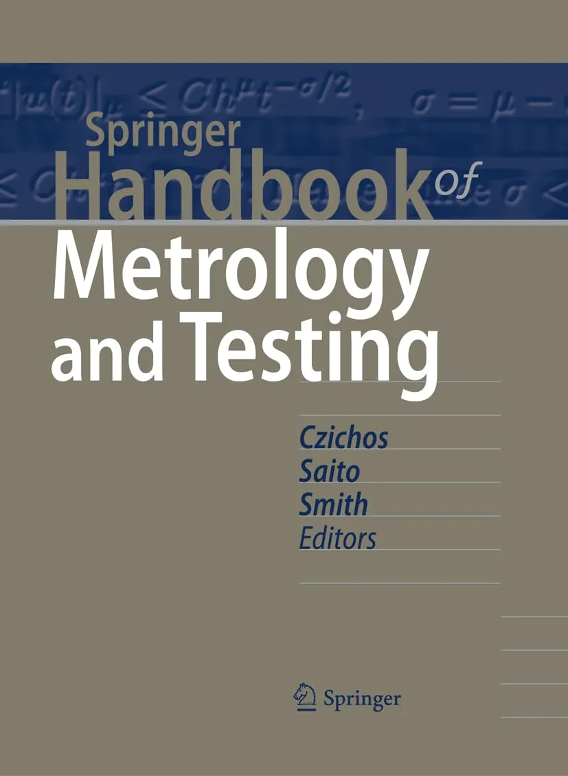 Springer Handbook of Metrology and Testing | Hardcover