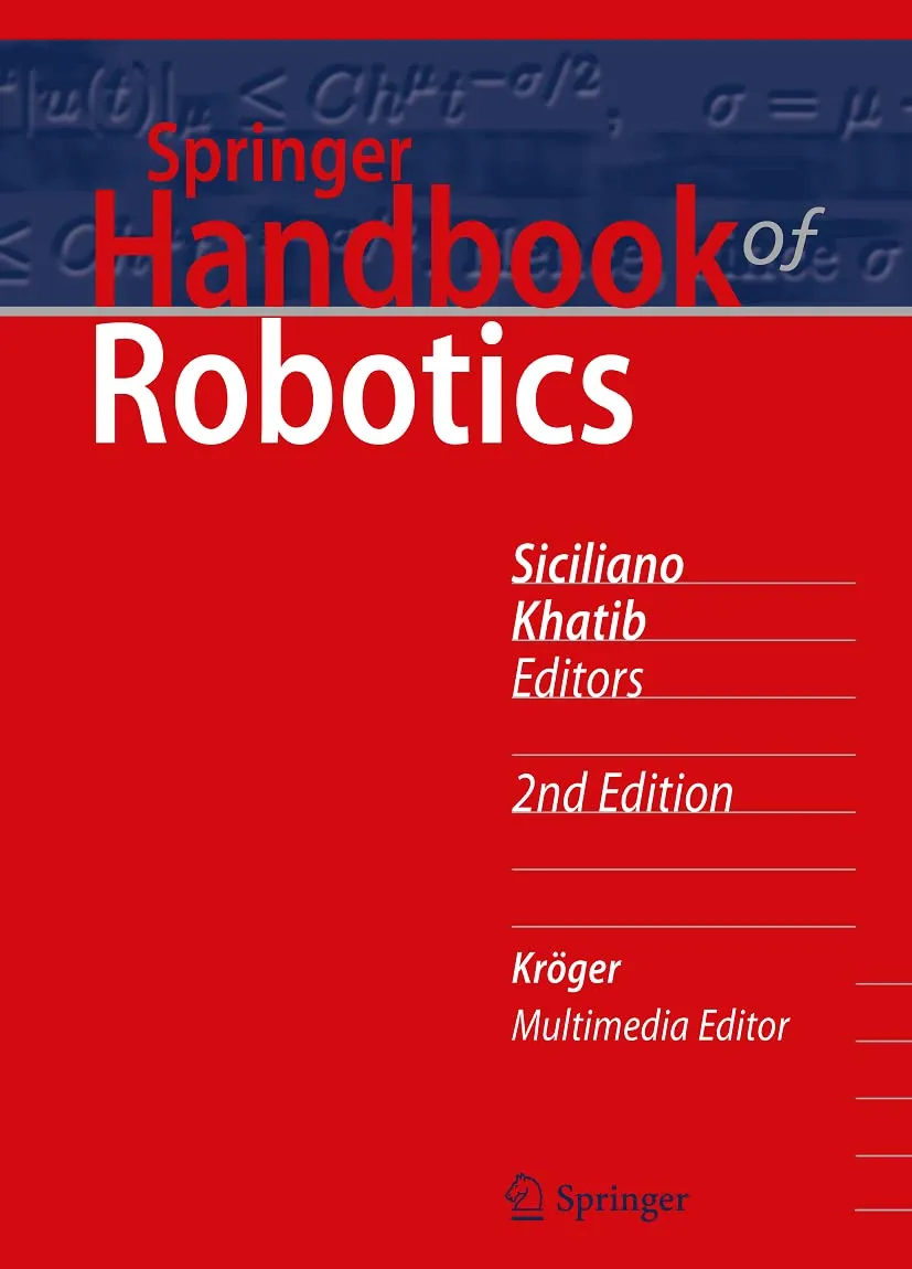 Springer Handbook of Robotics | Hardcover