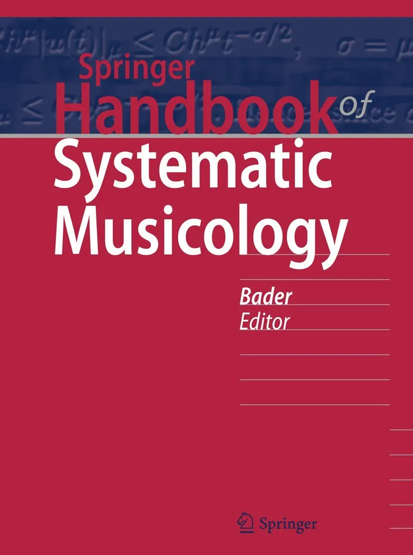 Springer Handbook of Systematic Musicology | Hardcover
