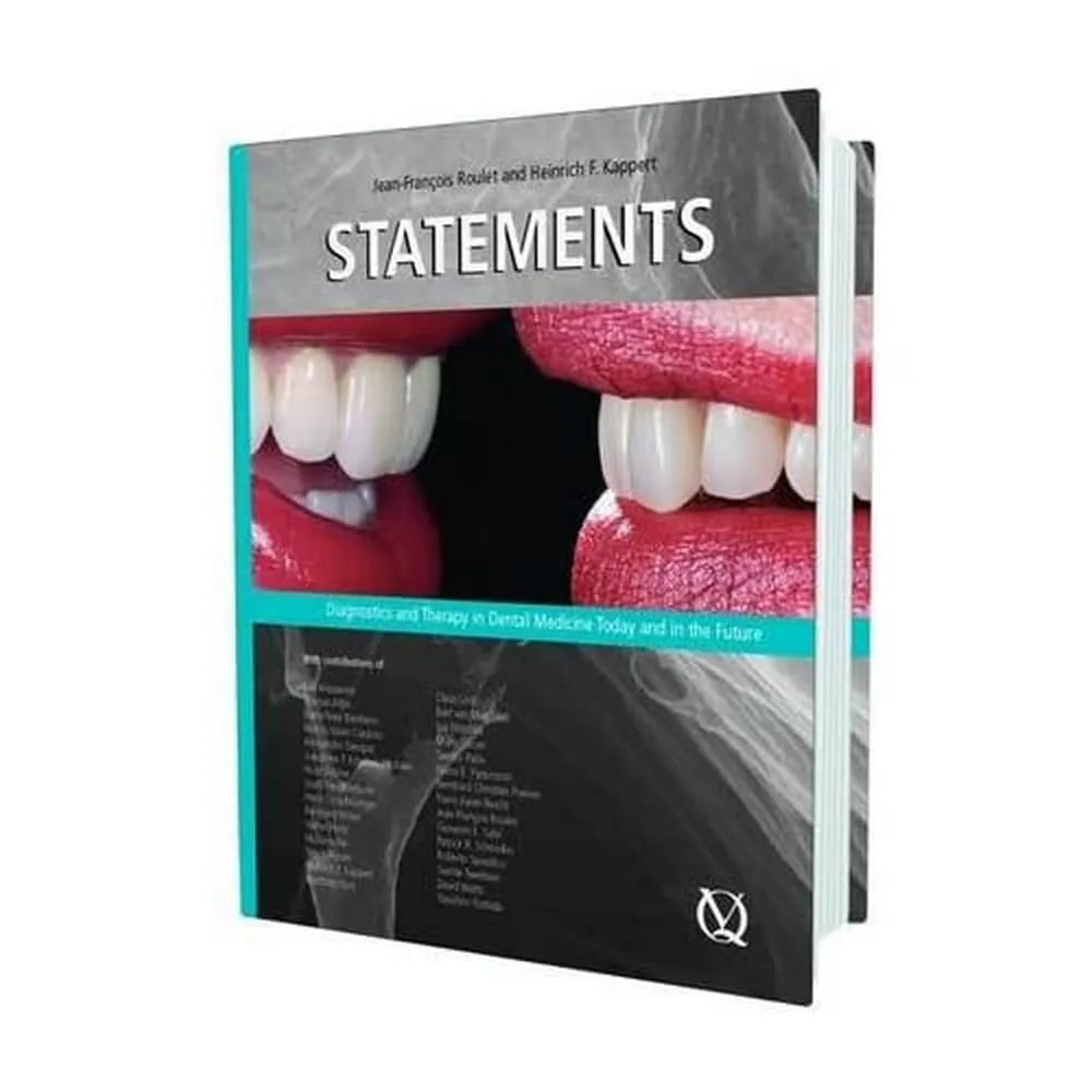 Statements Diagnostics and Therapy in Dental Medicine Today and in the Future | Hardcover