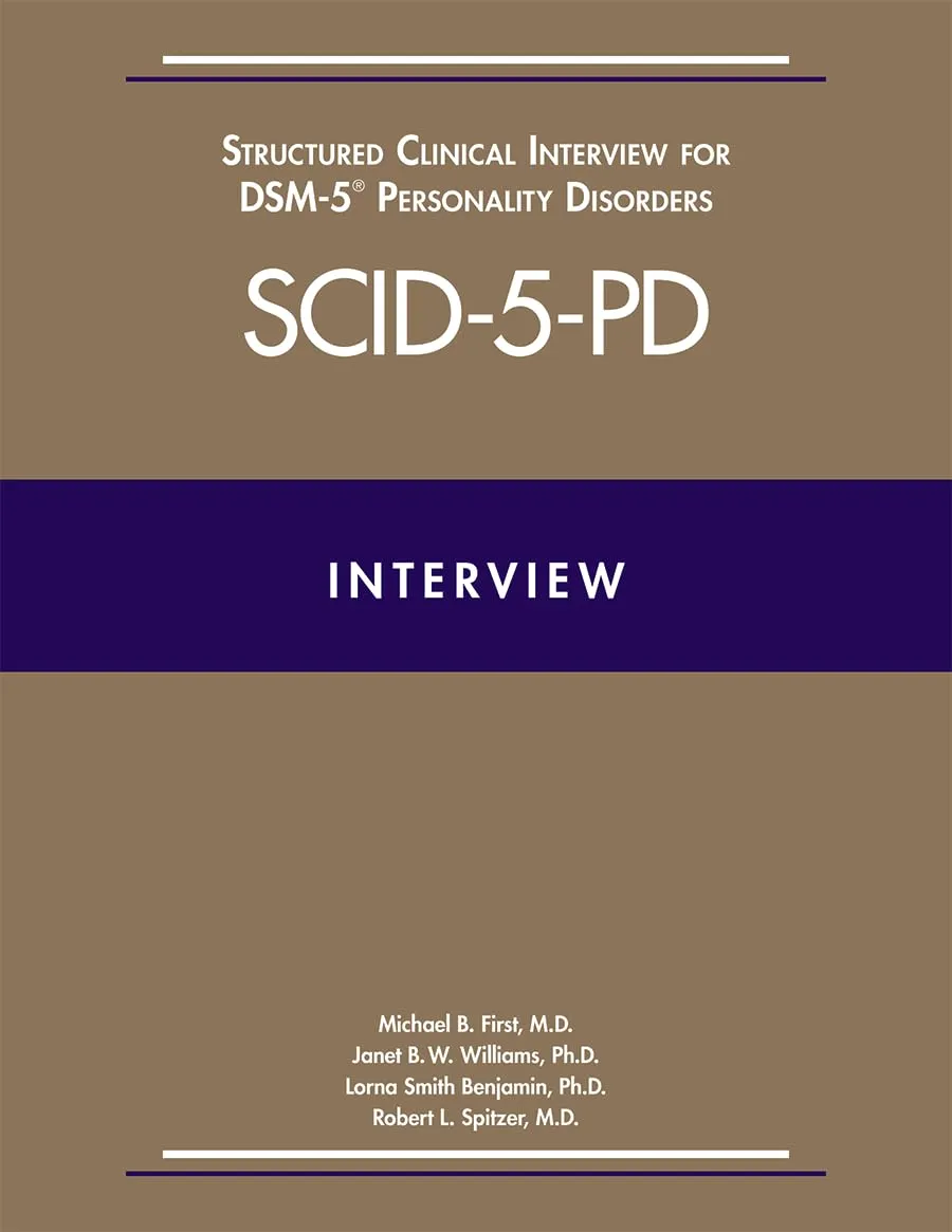 Structured Clinical Interview For DSM 5 CV Clinician Version Users Guide | Paperback