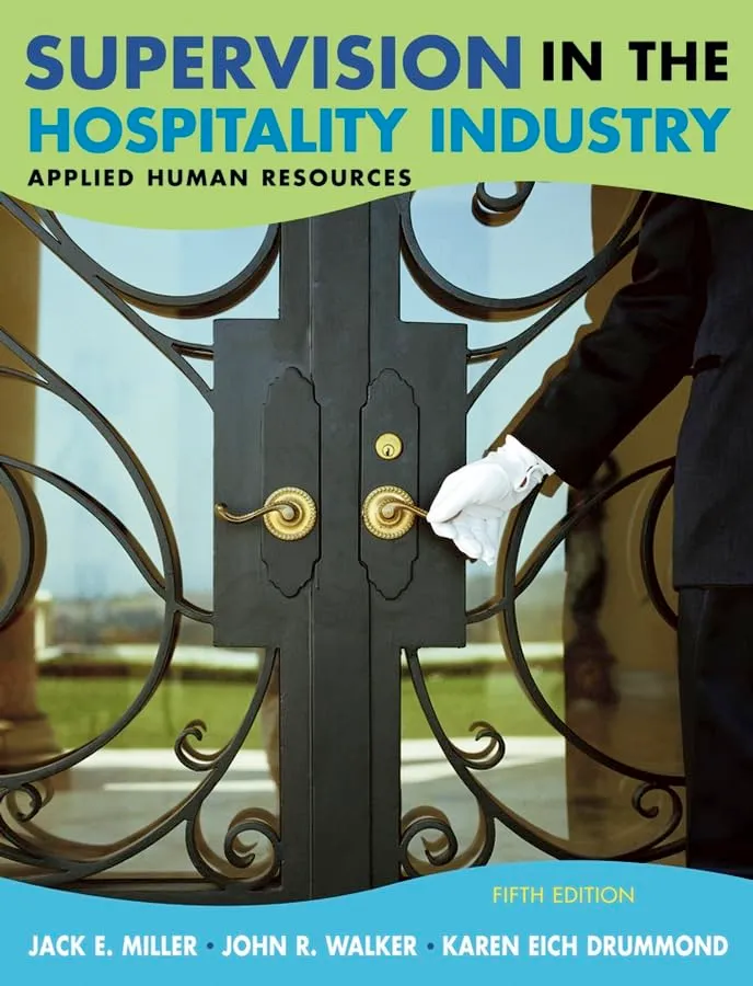 Supervision in the Hospitality Industry Applied Human Resources | Hardcover