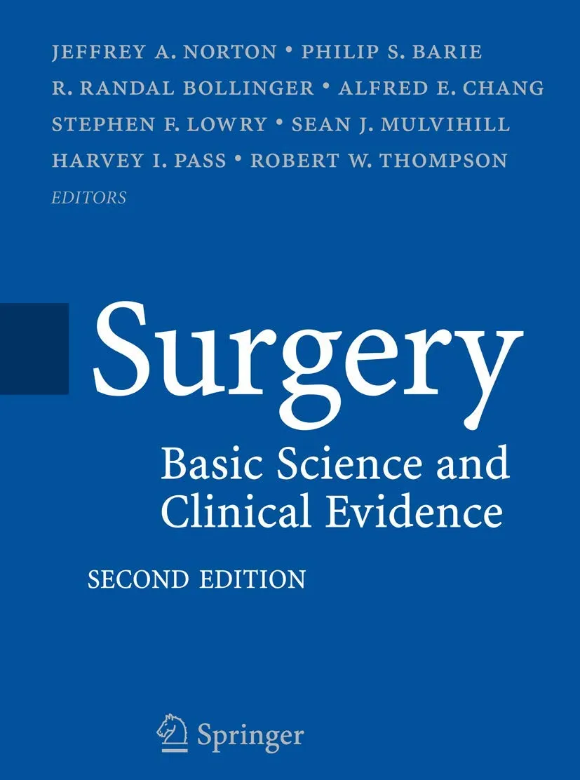 Surgery Basic Science and Clinical Evidence | 2nd Edition | Hardcover