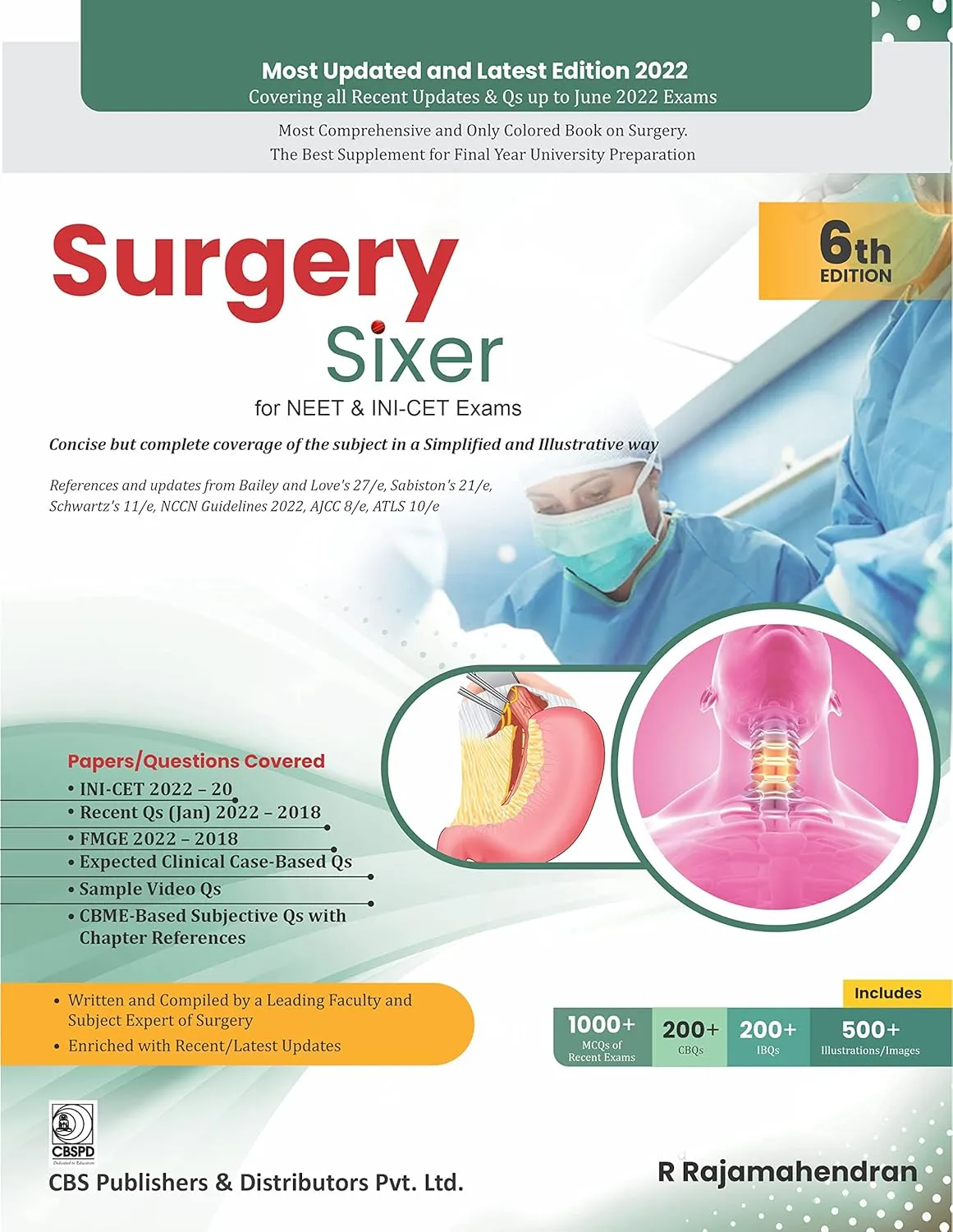 Surgery Sixer For NBE 6th Edition | Paperback