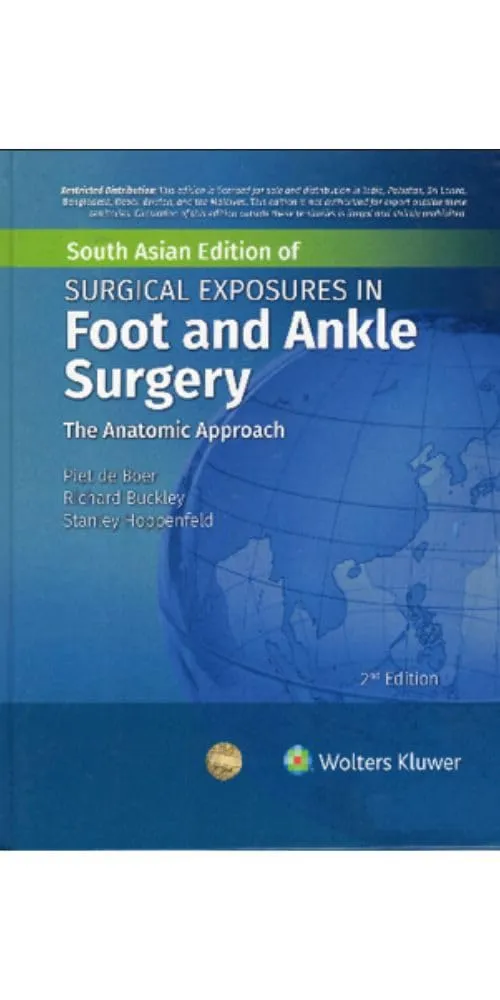Surgical Exposures In Foot And Ankle Surgery The Anatomic Approach | 2nd Edition (Sae) | Hardcover